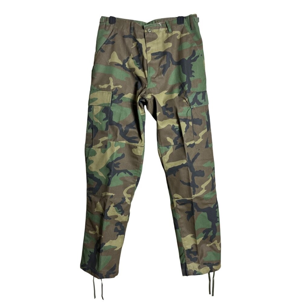 Rothco BDU Tactical 60/40 Woodland Camo Cargo Utility Pants Mens M-Reg